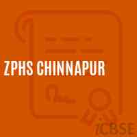 Zphs Chinnapur Secondary School Logo