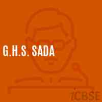 G.H.S. Sada Secondary School Logo