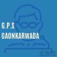 G.P.S Gaonkarwada Primary School Logo