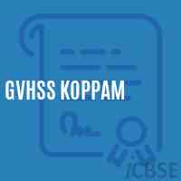 Gvhss Koppam High School Logo