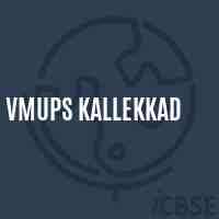 Vmups Kallekkad Middle School Logo
