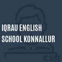 Iqrau English School Konnallur Logo