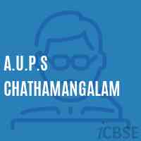 A.U.P.S Chathamangalam Upper Primary School Logo