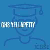 Ghs Yellapetty Secondary School Logo