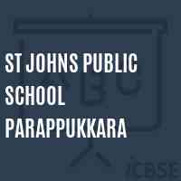 St Johns Public School Parappukkara Logo