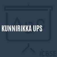 Kunnirikka Ups Middle School Logo