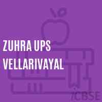 Zuhra Ups Vellarivayal Middle School Logo