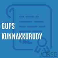 Gups Kunnakkurudy Middle School Logo