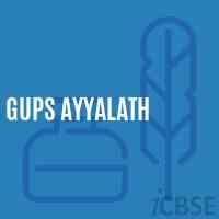 Gups Ayyalath Middle School Logo