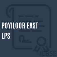 Poyiloor East Lps Primary School Logo