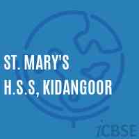 St. Mary'S H.S.S, Kidangoor High School Logo