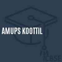 Amups Koottil Middle School Logo