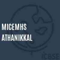 Micemhs Athanikkal High School Logo