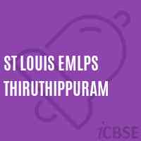 St Louis Emlps Thiruthippuram Primary School Logo