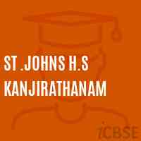 St .Johns H.S Kanjirathanam Secondary School Logo