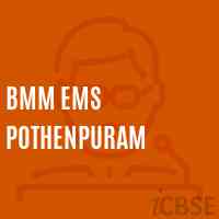 Bmm Ems Pothenpuram Senior Secondary School Logo