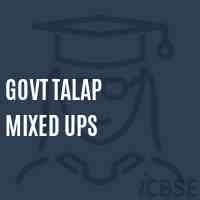 Govt Talap Mixed Ups Middle School Logo