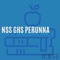 Nss Ghs Perunna High School Logo