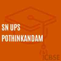 Sn Ups Pothinkandam Middle School Logo