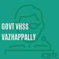 Govt Vhss Vazhappally Senior Secondary School Logo