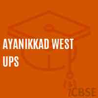 Ayanikkad West Ups Middle School Logo