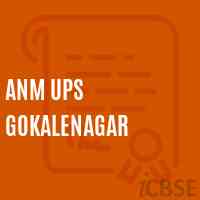 Anm Ups Gokalenagar Upper Primary School Logo