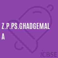 Z.P.Ps.Ghadgemala Primary School Logo
