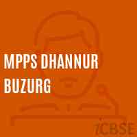 Mpps Dhannur Buzurg Primary School Logo