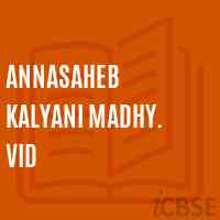 Annasaheb Kalyani Madhy. Vid Secondary School Logo
