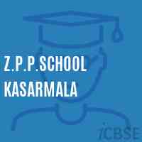 Z.P.P.School Kasarmala Logo