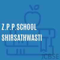 Z.P.P.School Shirsathwasti Logo
