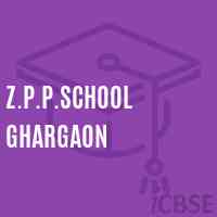 Z.P.P.School Ghargaon Logo