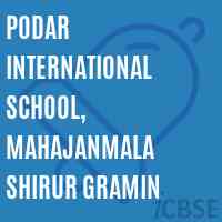 Podar International School, Mahajanmala Shirur Gramin Logo