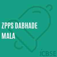 Zpps Dabhade Mala Primary School Logo