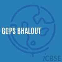 Ggps Bhalout Primary School Logo