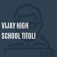 Vijay High School Titoli Logo