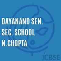 Dayanand Sen. Sec. School N.Chopta Logo