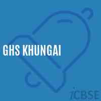 Ghs Khungai Secondary School Logo