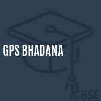 Gps Bhadana Primary School Logo