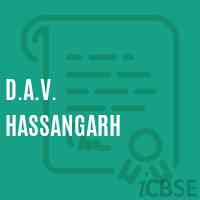 D.A.V. Hassangarh Senior Secondary School Logo