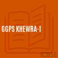 Ggps Khewra-I Primary School Logo