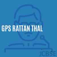 Gps Rattan Thal Primary School Logo