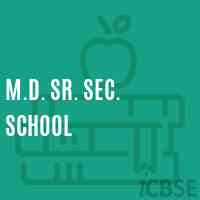 M.D. Sr. Sec. School Logo