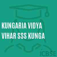 Kungaria Vidya Vihar Sss Kunga Senior Secondary School Logo