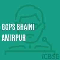 Ggps Bhaini Amirpur Primary School Logo