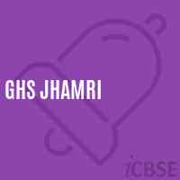 Ghs Jhamri Secondary School Logo