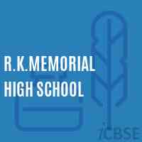 R.K.Memorial High School Logo