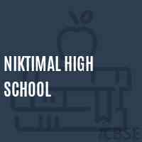 Niktimal High School Logo