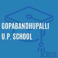 Gopabandhupalli U.P. School Logo