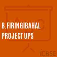 B.Firingibahal Project Ups Middle School Logo
